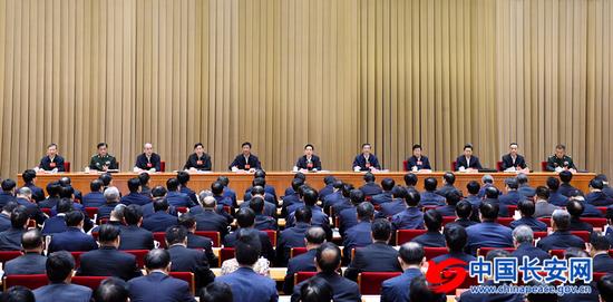 1月22日，中共中央政治局委员、中央政法委书记郭声琨在北京出席中央政法工作会议并讲话。